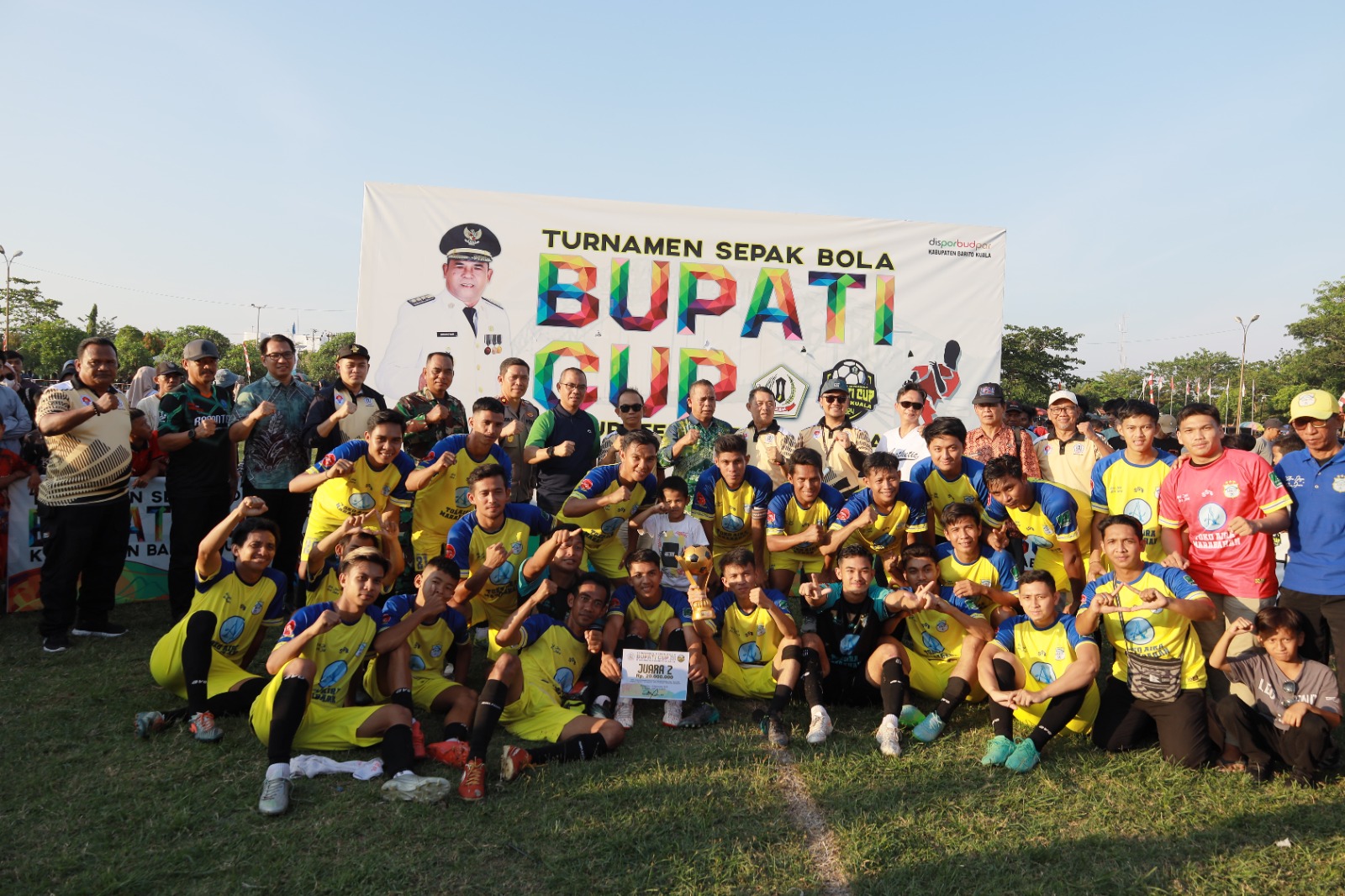 Cerbon FC Sukses Juarai Bupati Cup X Batola 2024