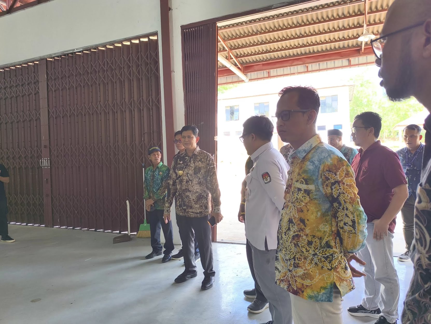 Pertama Kerja, Pjs Bupati Balangan Cek Kesiapan KPU Hadapi Pilkada