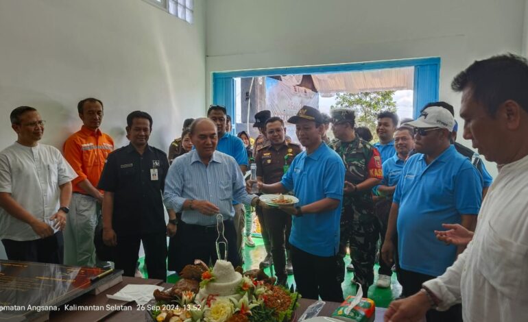 Potable Water Andaru oleh PT Borneo Indobara Diresmikan, Warga Bahagia