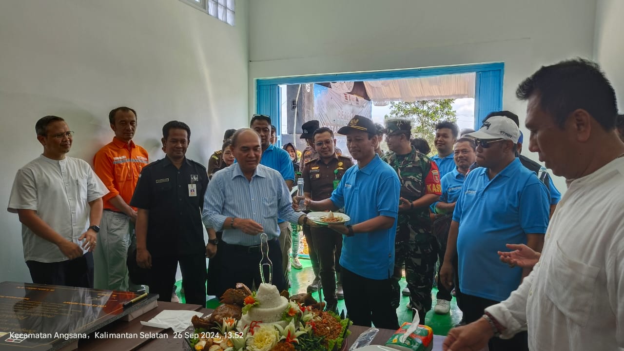 Potable Water Andaru oleh PT Borneo Indobara Diresmikan, Warga Bahagia