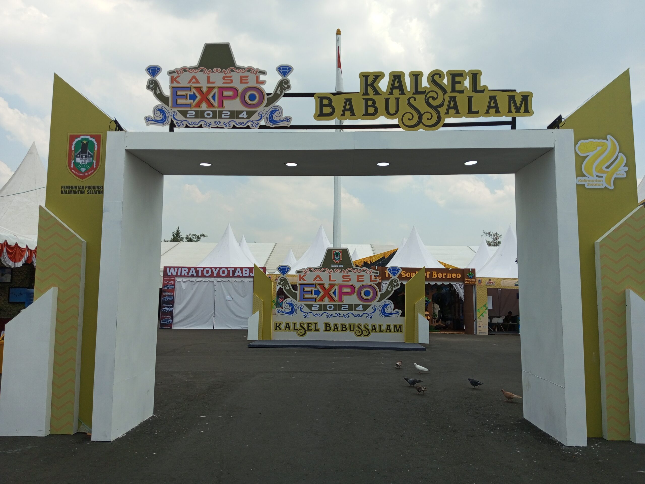 Kalsel Expo 2024 Resmi Digelar di Lapangan Murjani Banjarbaru, Warga Antusias