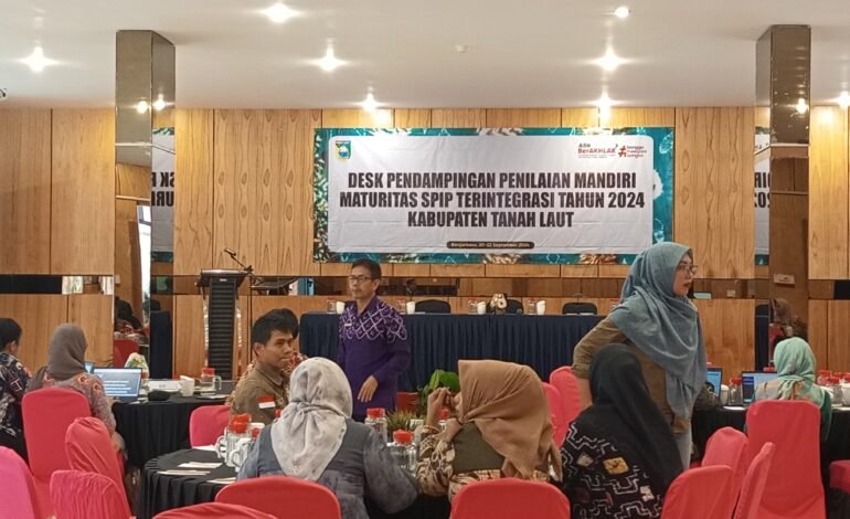 Pj Bupati Tala Resmi Buka Pendampingan Penilaian Maturitas SPIP 2024