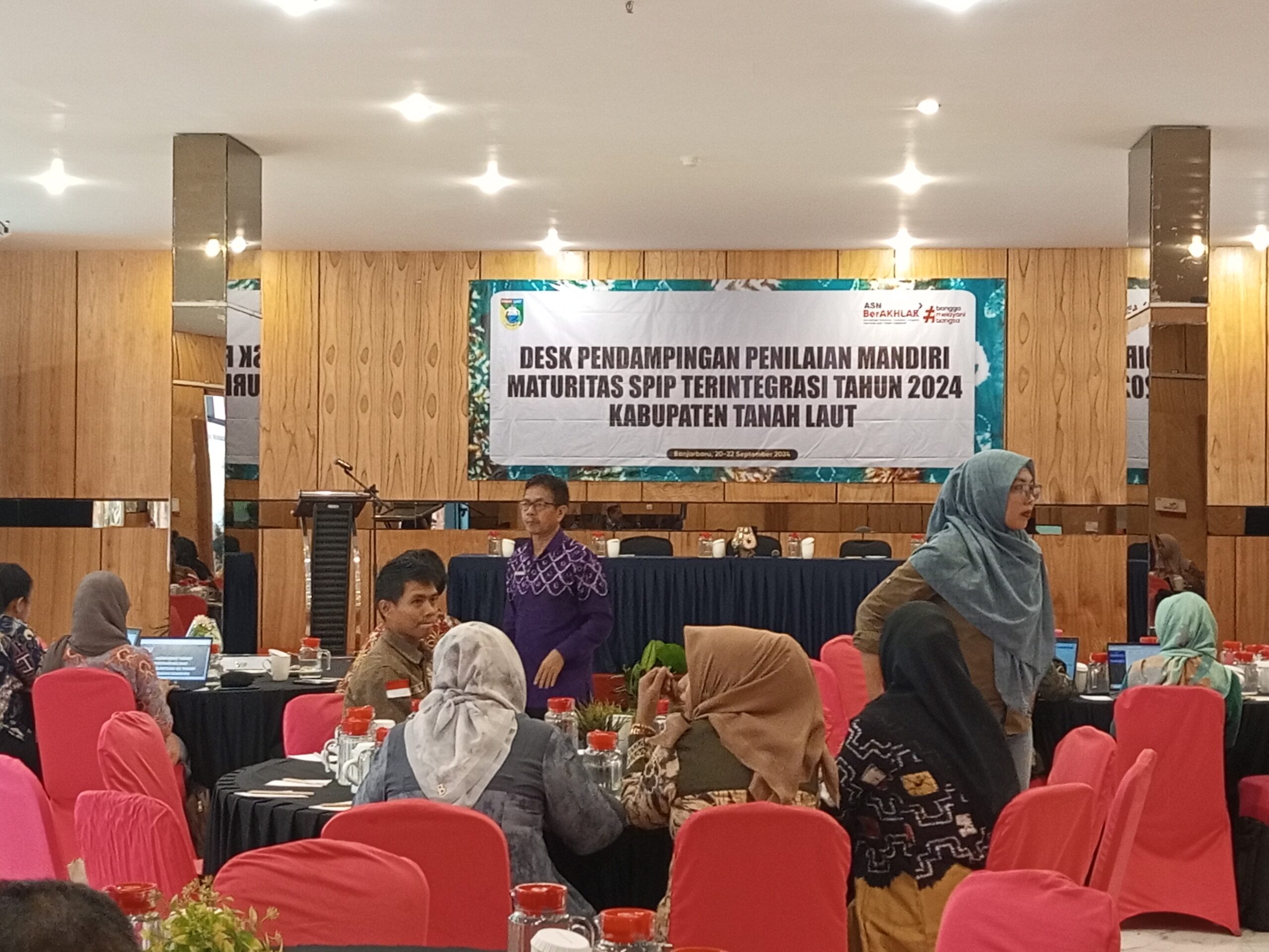 Pj Bupati Tala Resmi Buka Pendampingan Penilaian Maturitas SPIP 2024