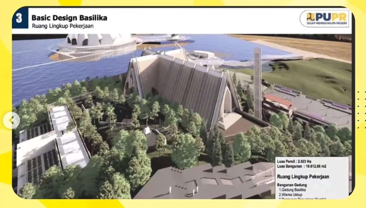 Pertama di Indonesia, Basilika Nusantara Santo Fransiskus Xaverius Akan Dibangun di IKN