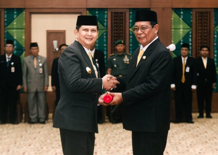 Taufik Hidayat Resmi Bertugas Sebagai Pjs Bupati Balangan