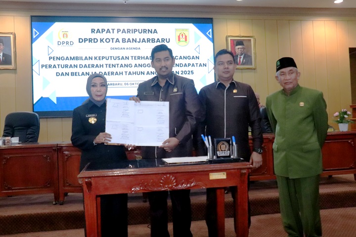 APBD 2025 Kota Banjarbaru Disetujui, Legislatif dan Eksekutif Capai Kesepakatan