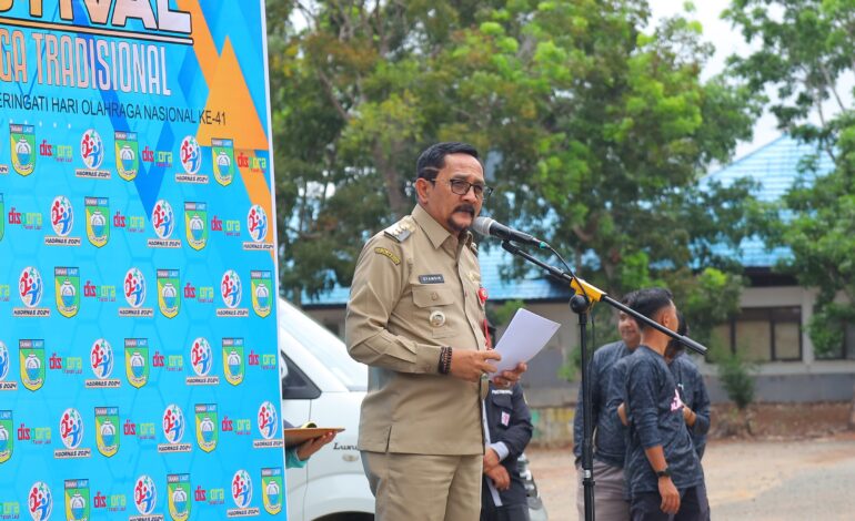 Pemkab Tanah Laut Gelar Festival Olahraga Tradisional 2024