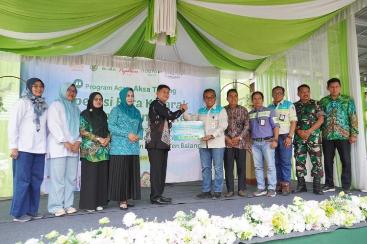 Pemkab Balangan dan Adaro Gelar Operasi Buta Katarak Gratis di Batumandi