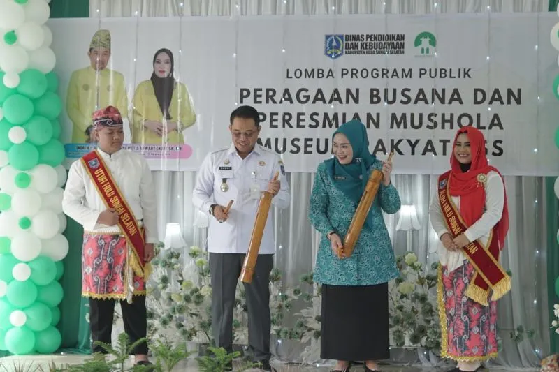 Pj Bupati HSS Resmikan Musala At Taqwa di Museum Rakyat HSS