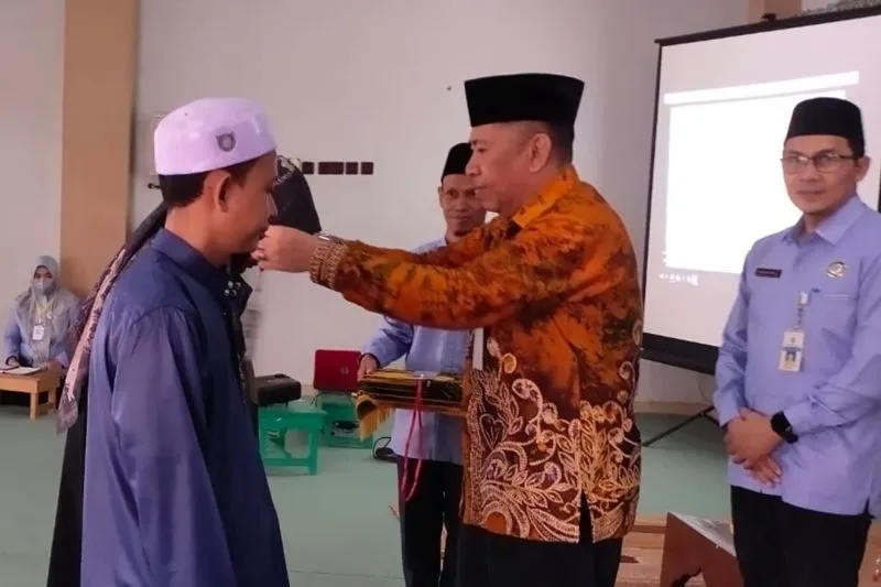 1.203 Peserta Ikut Pelatihan Paket A LPPTKA BKPRMI Kabupaten HSS