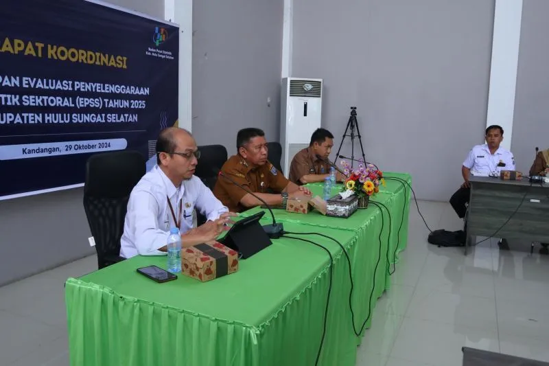 Pemkab HSS Targetkan Kenaikan Nilai Indeks Pembangunan Statistik