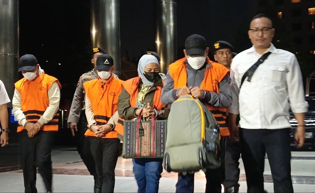 Penahanan Dua Tersangka Dugaan Korupsi PUPR Kalsel Dipindahkan ke Kalsel
