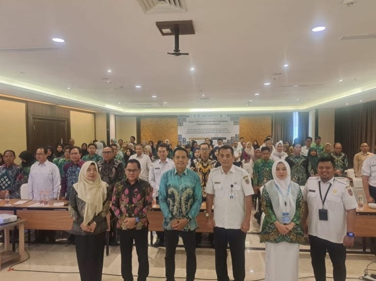 Dispersip Balangan Gelar Pelatihan Penyusunan Arsip