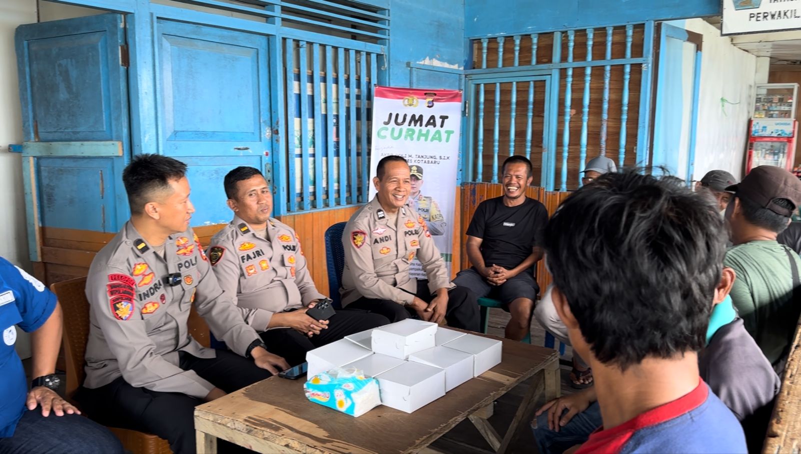 Persaingan Antar Operator Speedboat Jadi Bahasan Jumat Curhat