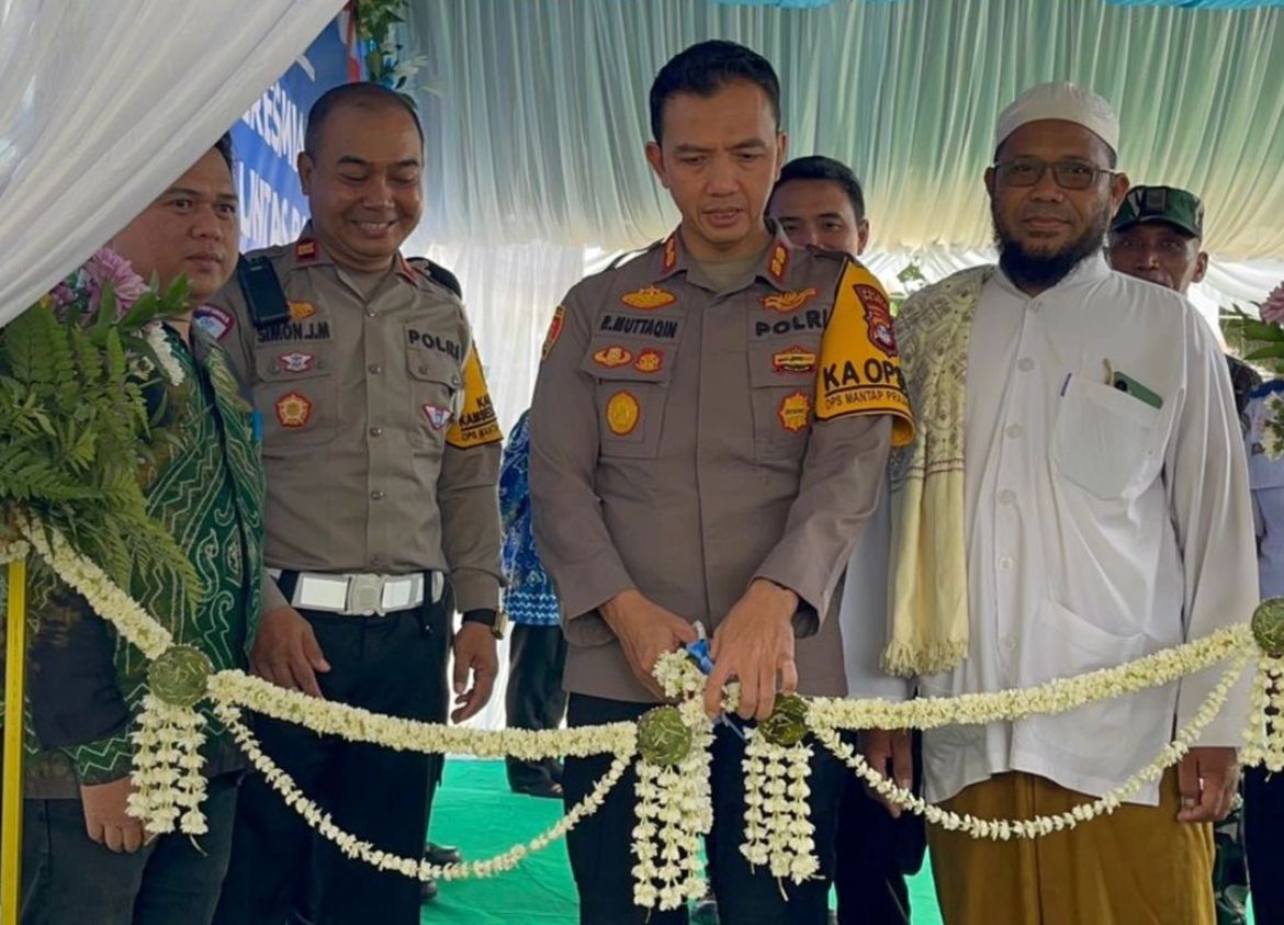 Satlantas Polres Balangan Punya Pos Lantas Baru di Batumandi