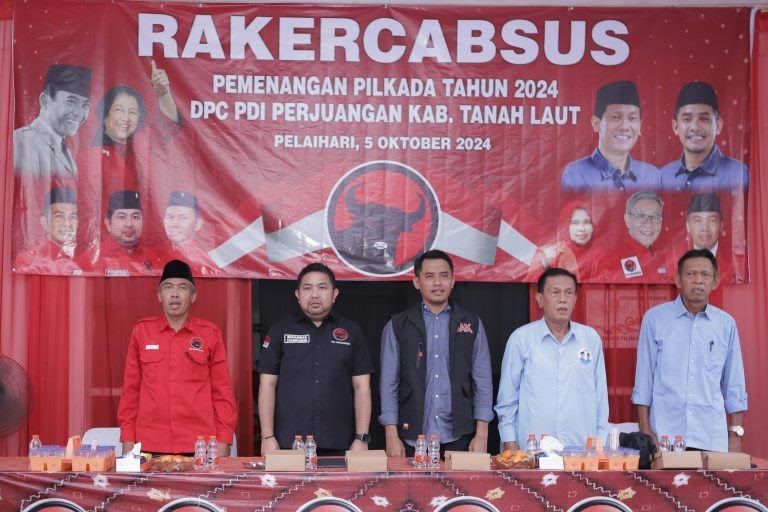 PDIP Konsolidasi Pemenangan Bambang-Ikhwan di Pilkada Tanah Laut