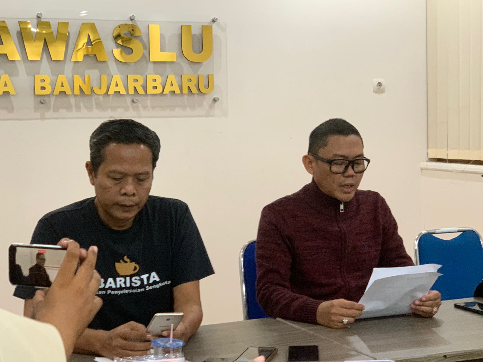 Bawaslu Banjarbaru Hentikan Dua Laporan Dugaan Pelanggaran Aditya-Habib Abdullah