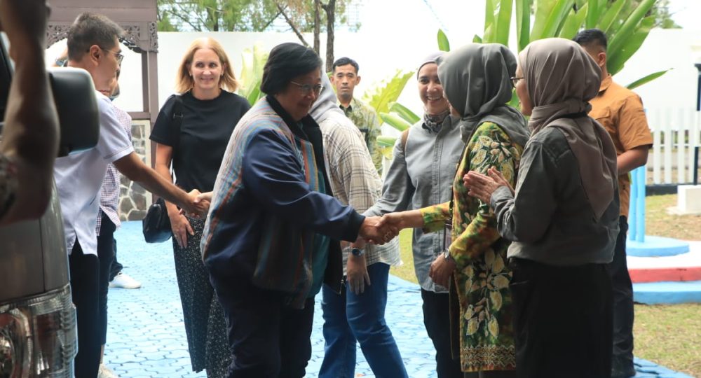 Menteri LHK Resmikan Pusat Persemaian Liang Anggang