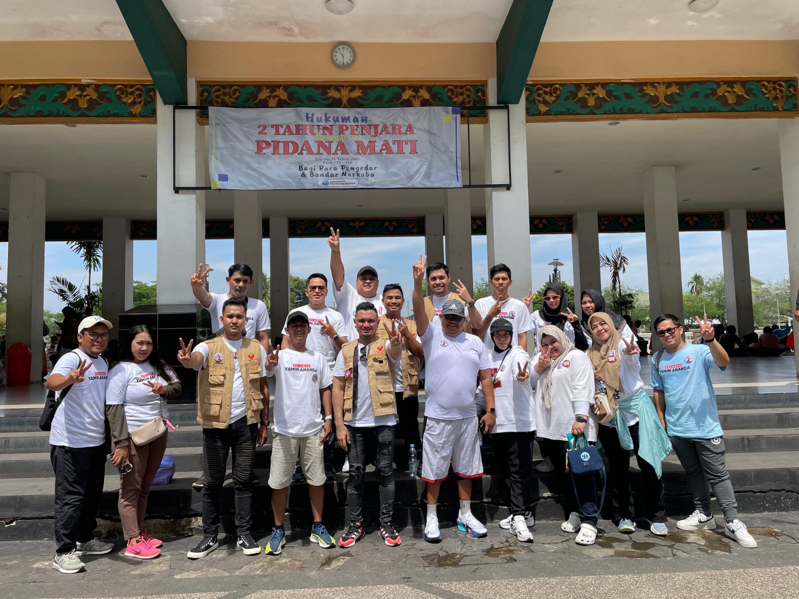 Urban Rangers Relawan Yamin-Ananda Gelar Aksi Bersih-Bersih di Siring Menara Pandang