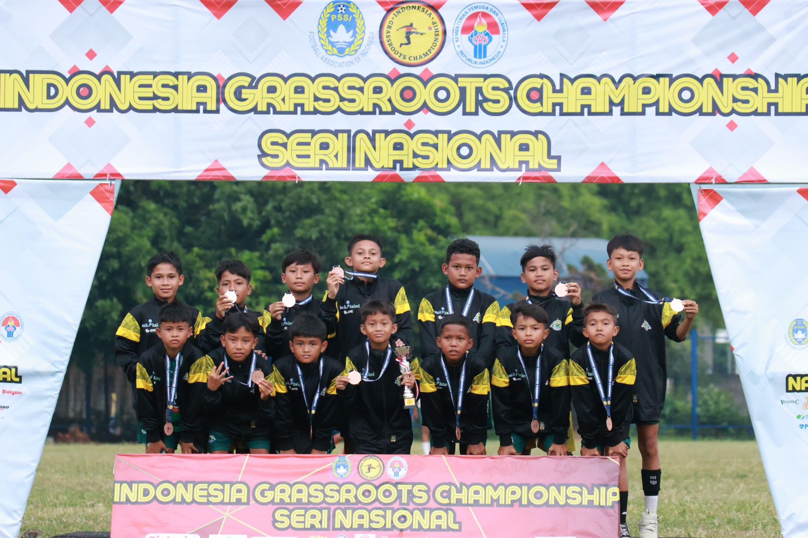 SSB MPC Balangan Juara 3 Sepak Bola Nasional U-11