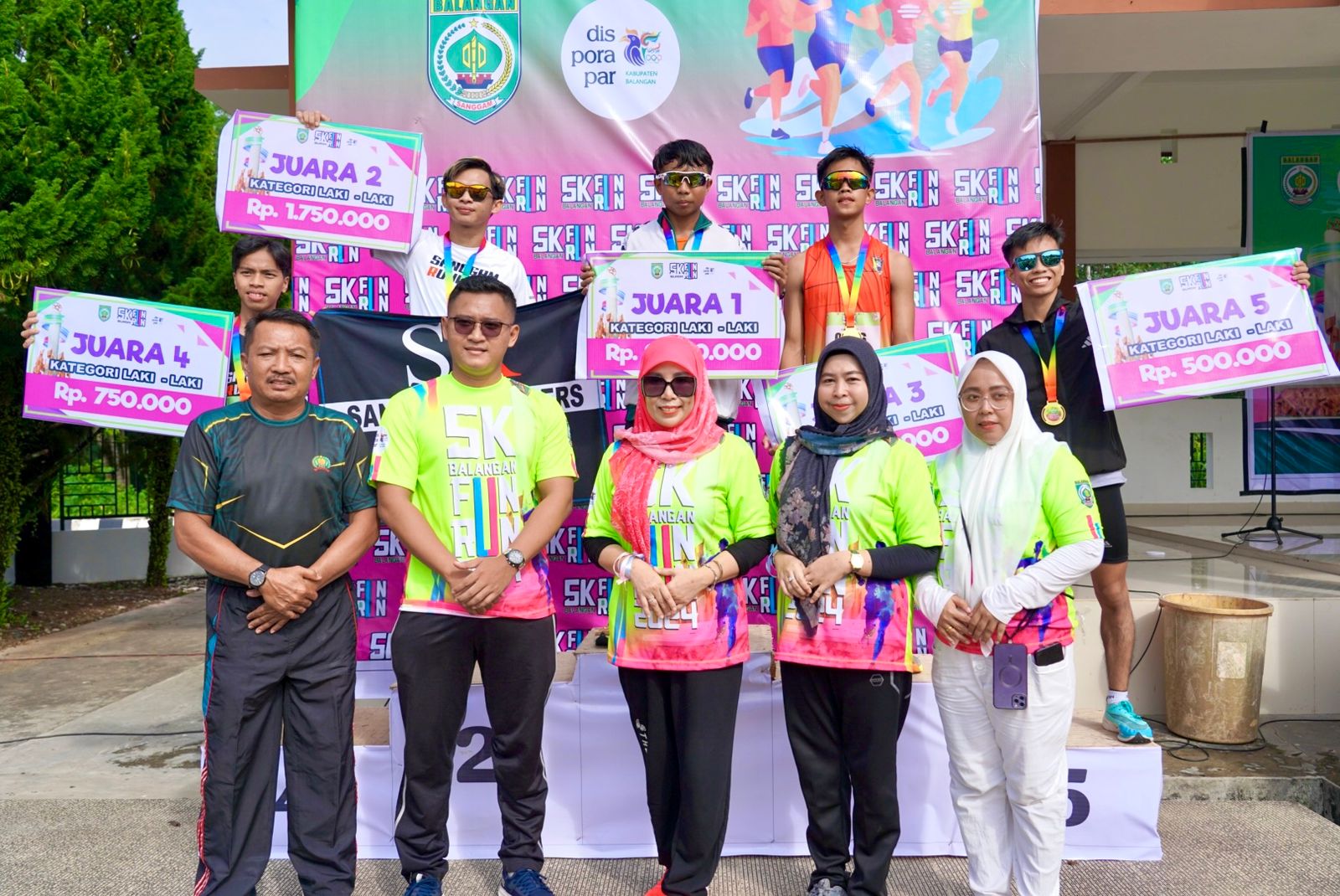 Disporapar Balangan Gelar Fun Run 5K Untuk Masyarakat