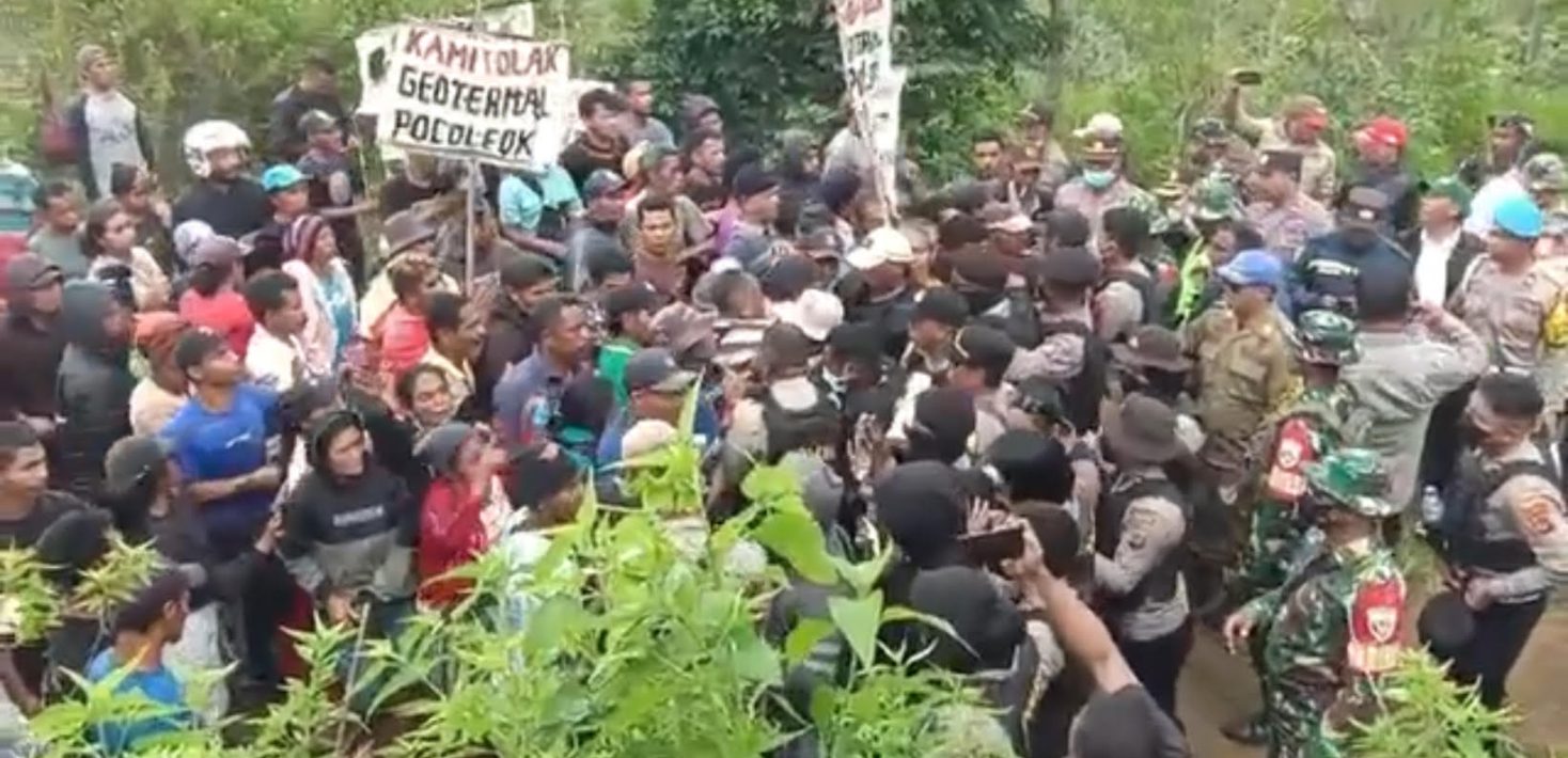 KKJ Kecam Penangkapan Pimred Floresa saat Liputan Demonstrasi Proyek Geotermal