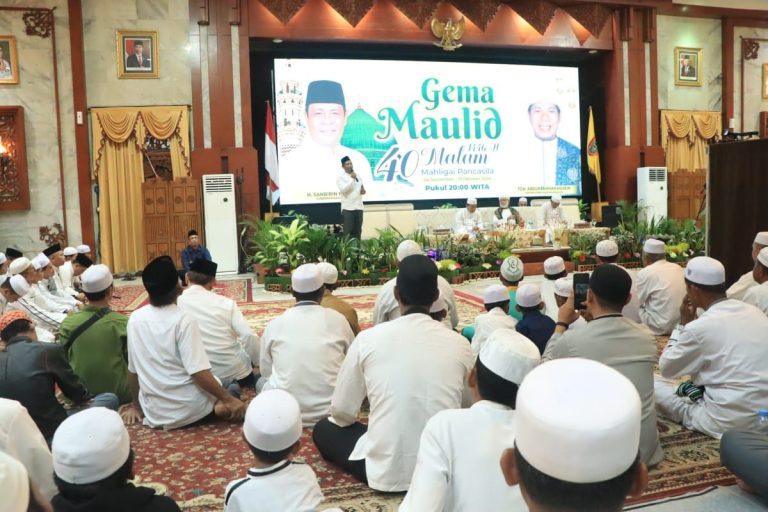 Gubernur Kalsel Ingatkan Pelestarian Lingkungan saat Malam ke-34 Gema Maulid