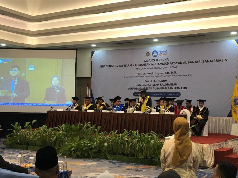 Gubernur Kalsel Apresiasi Pengukuhan Guru Besar FH Uniska Banjarmasin