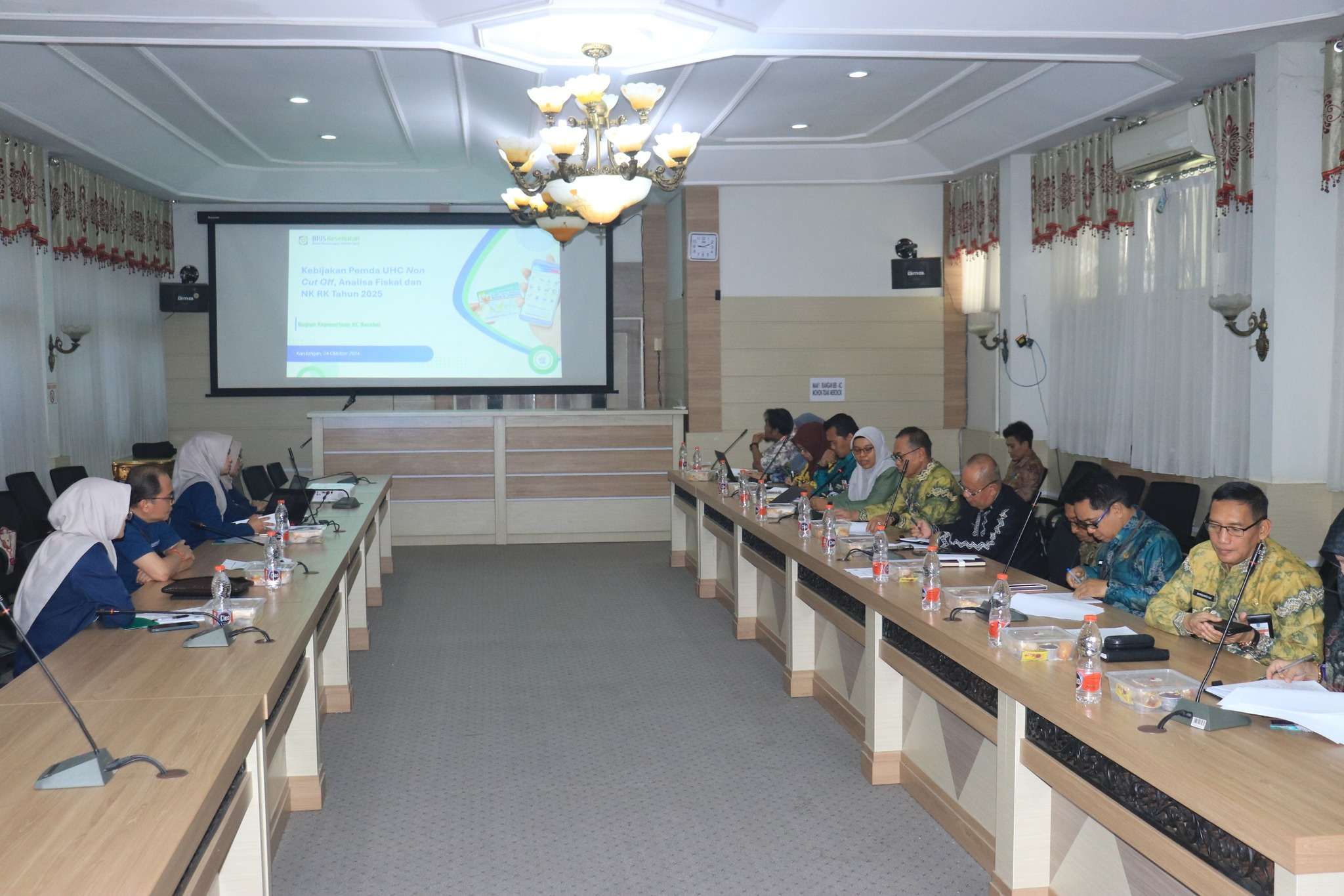 Pemkab HSS dan BPJS Bahas Evaluasi Jaminan Kesehatan Tahun 2025