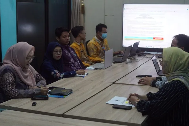 Diskominfo HSS Terima Kunjungan Tim SAQ dari Komisi Informasi Kalsel