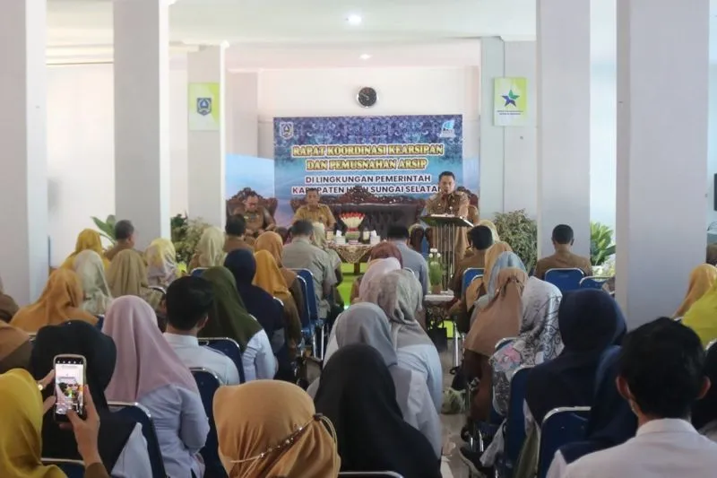 Pj Bupati HSS Dorong Peningkatan Kualitas Pengelolaan Arsip