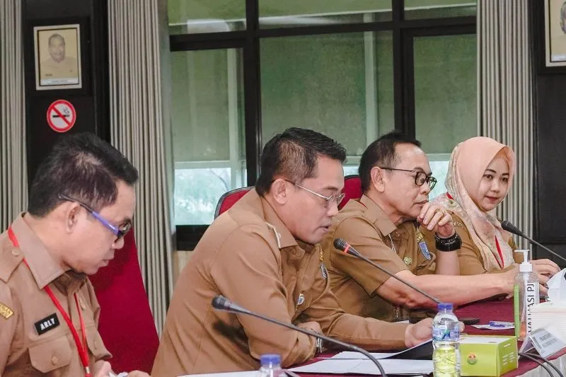 Pj Bupati HSS Terima Masukan Tim Evaluasi Kemendagri Soal Pilkada