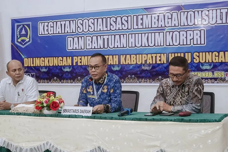 Sekda HSS Harap LBH Korpri Bermanfaat Untuk Anggota