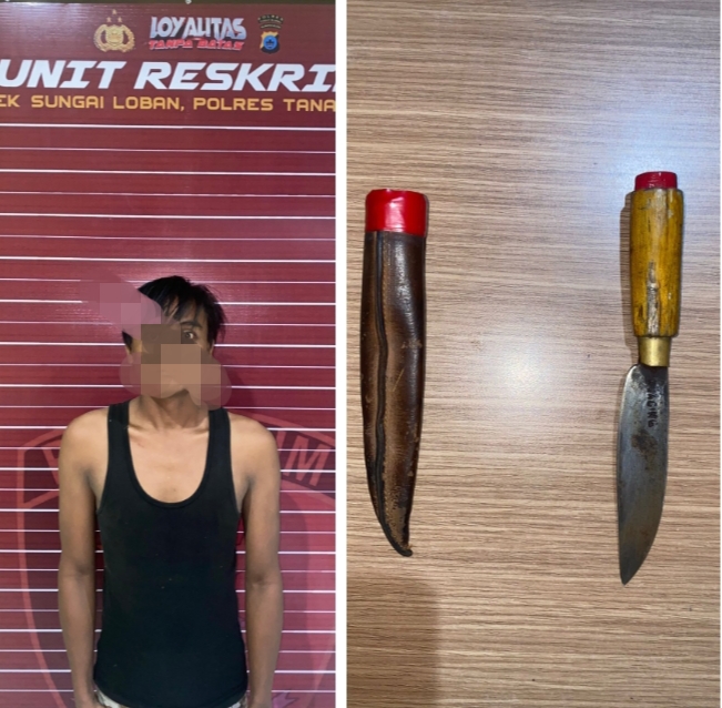 Bawa Sajam, Pria Mabuk Ini Bikin Resah di Jalan Raya Sungai Loban