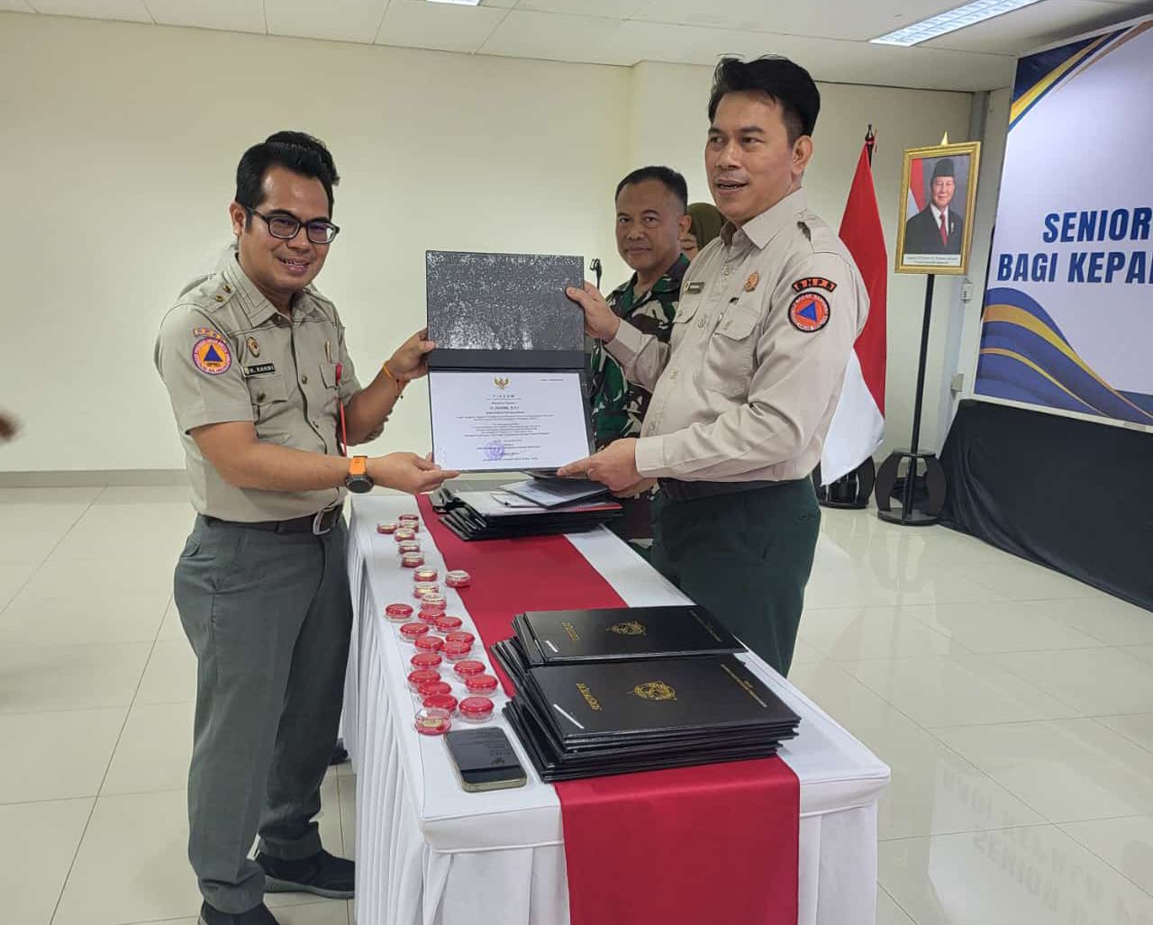 Kalaksa BPBD Balangan Ikut Diklat SDMT Penanganan Bencana