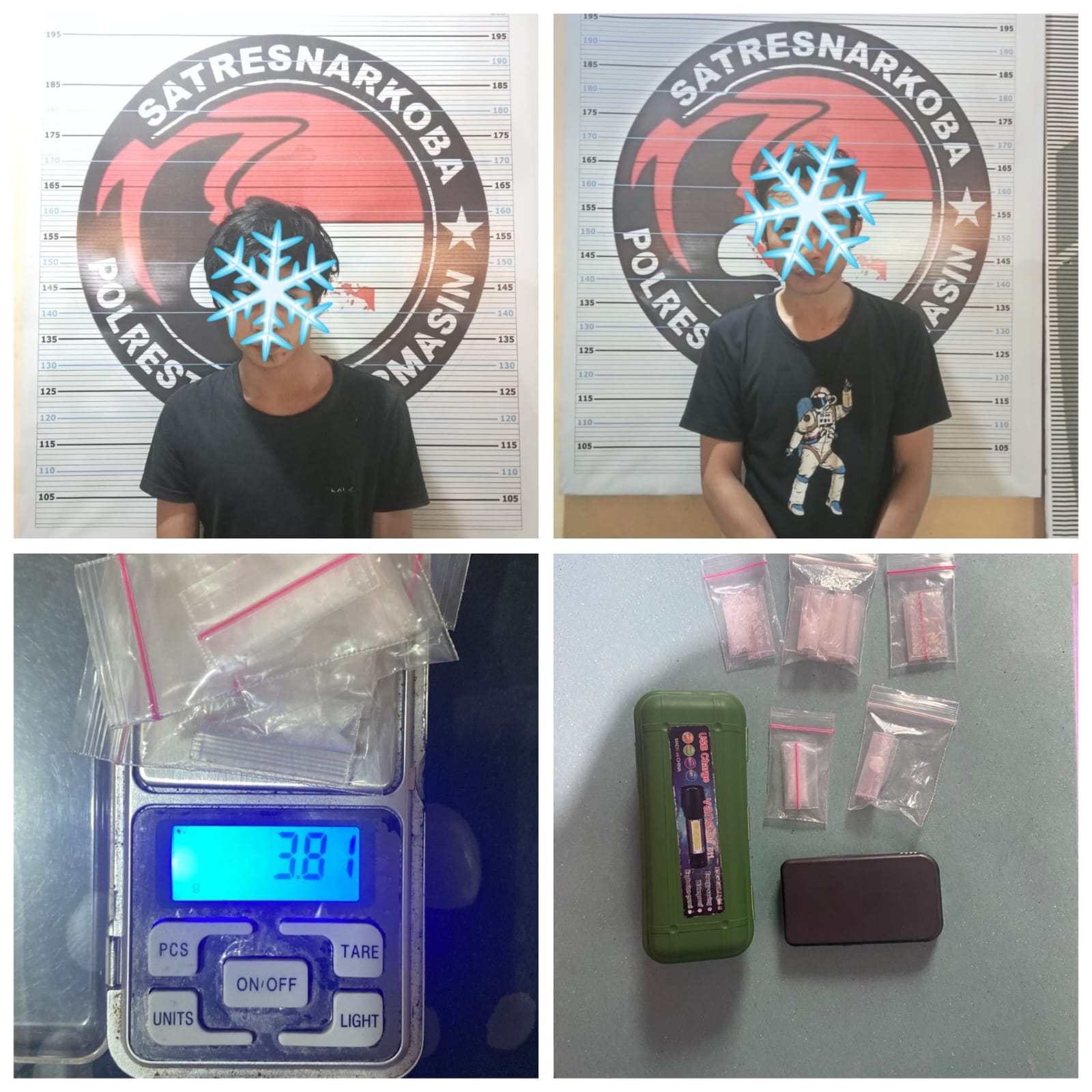 Dua Warga Kelayan Ini Buang Sabu Saat Digerebek