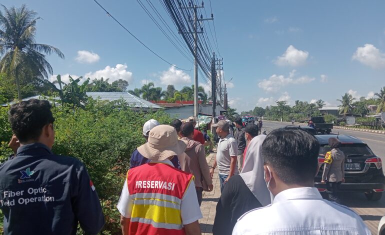 Pemkab Batola Bersama Ombudsman Pantau 23 Titik Urgen Kabel Optic