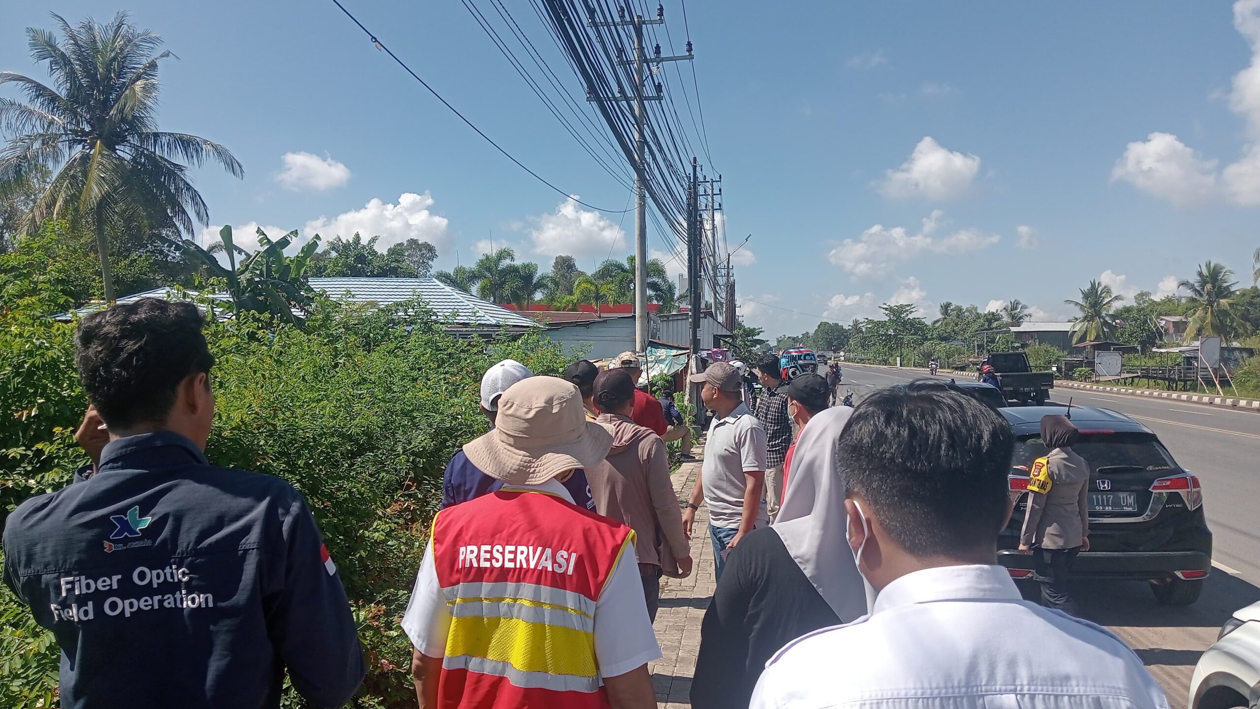 Pemkab Batola Bersama Ombudsman Pantau 23 Titik Urgen Kabel Optic