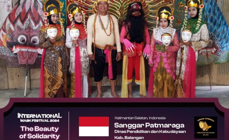 Sanggar Patmaraga Asal Kecamtan Juai Akan Tampil di International Mask Festival 2024