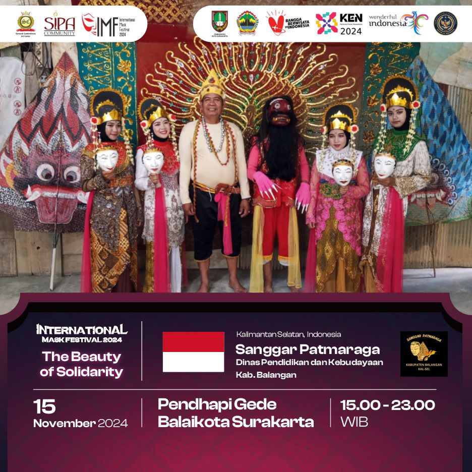 Sanggar Patmaraga Asal Kecamtan Juai Akan Tampil di International Mask Festival 2024