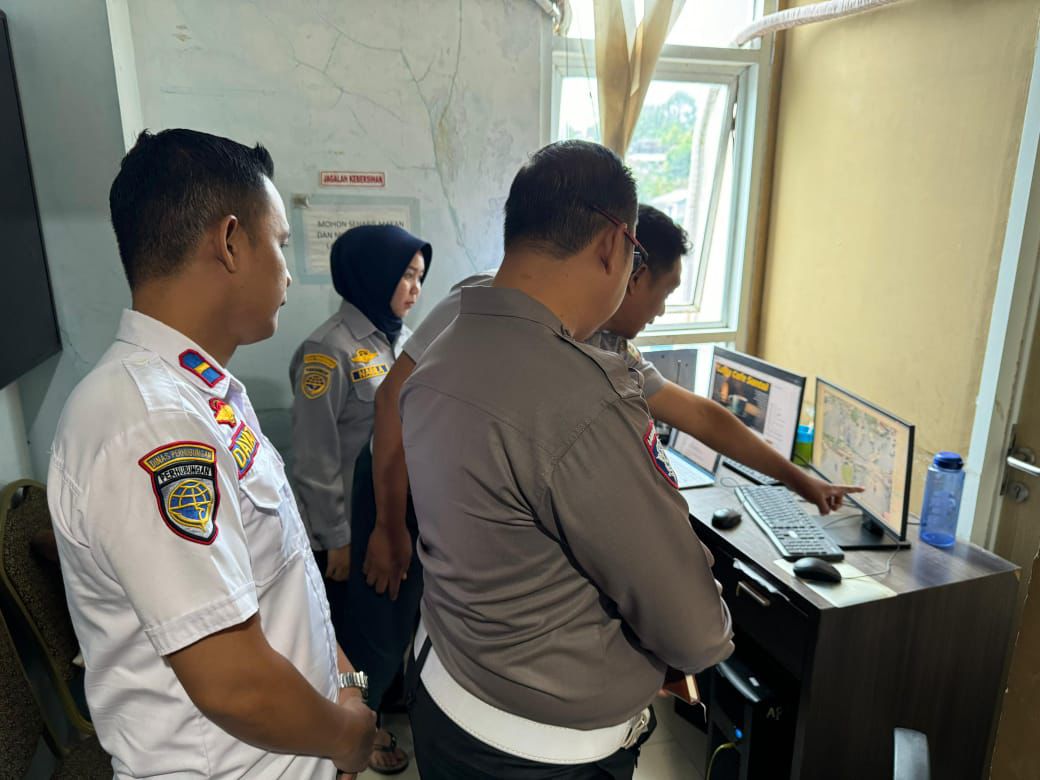 Dishub dan Satlantas Polres Balangan Laksanakan Studi Tiru Trafic Management Center ke Balikpapan
