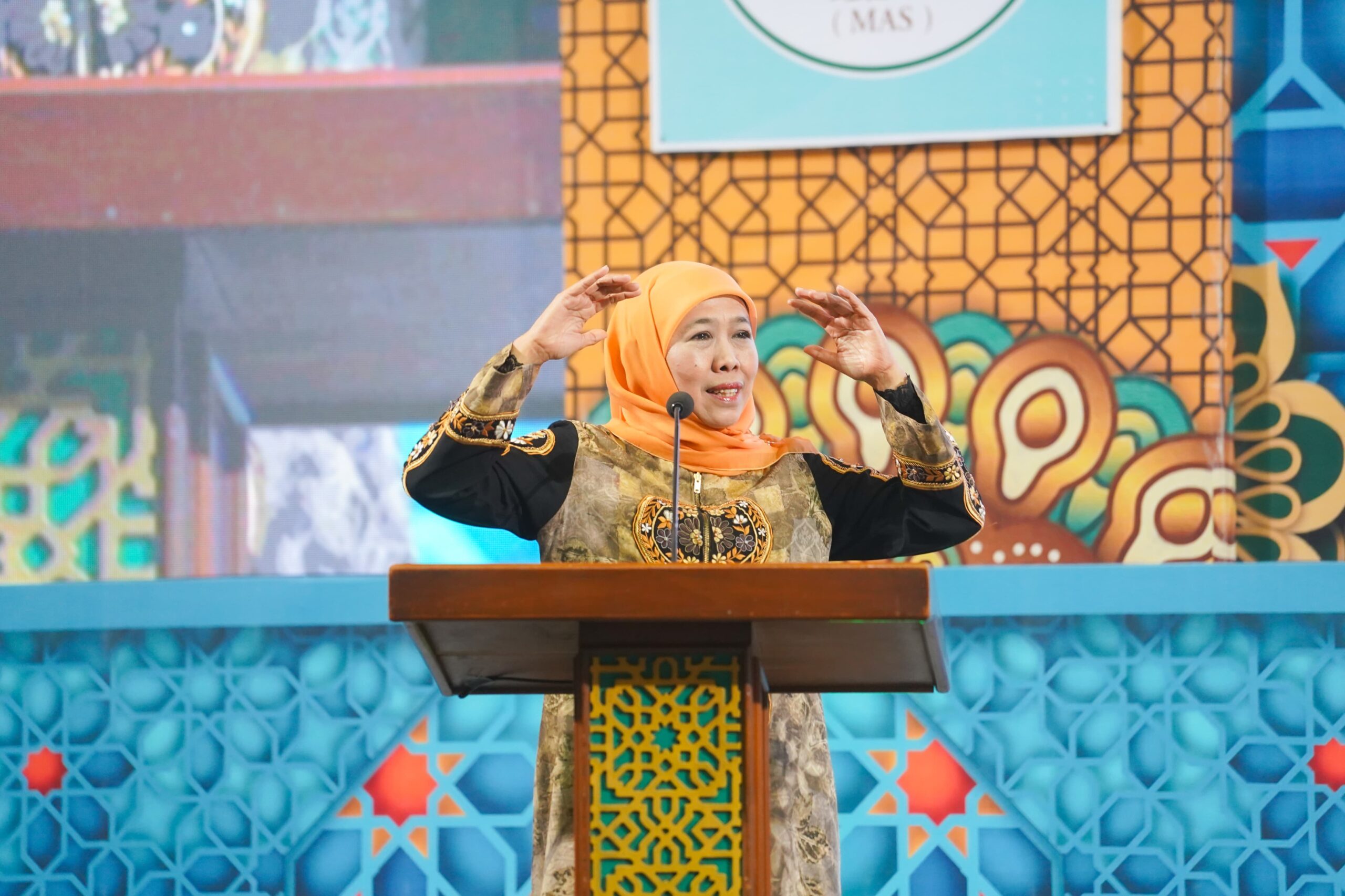 Khofifah Ingin Optimalkan Layanan Memakmurkan Masjid dan Jamaah