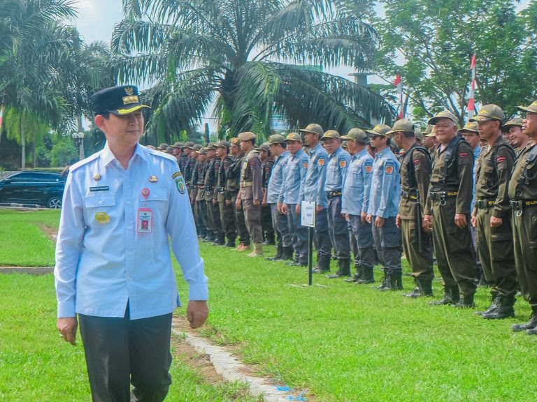 Pjs Bupati Balangan Minta Satlinmas Aktif Jaga Keamanan Saat Pilkada