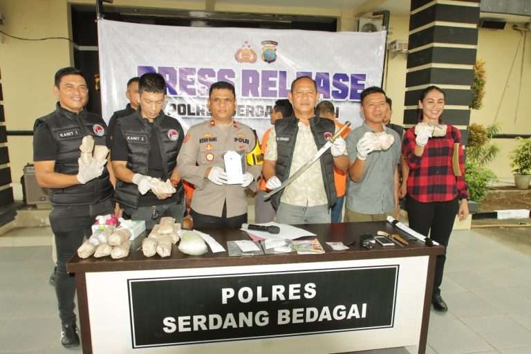 Polisi Tembak Kaki Seorang Terduga Pengedar Narkoba