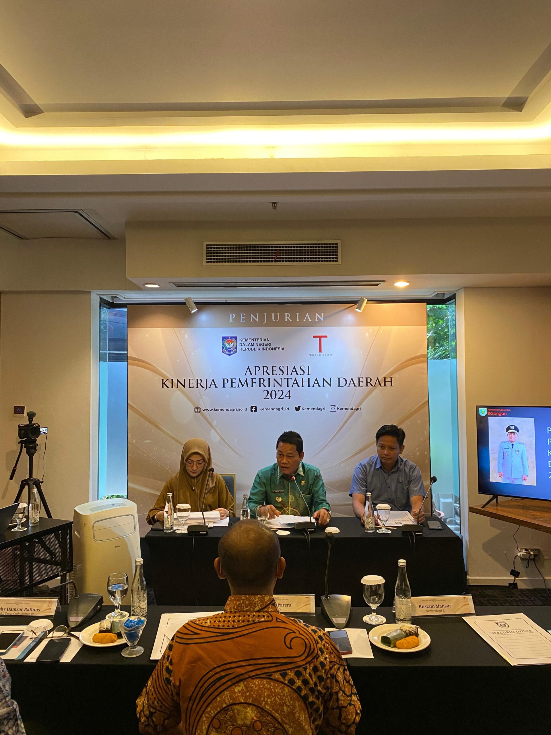 Pemkab Balangan Masuk 18 Besar Finalis Lomba Kinerja Pemda Terbaik Nasional