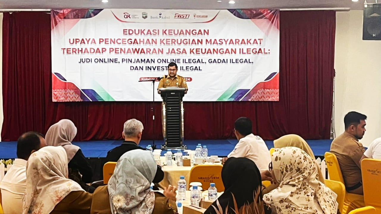 Masyarakat Kotabaru Diberi Edukasi Soal Pencegahan Jasa Keuangan Ilegal