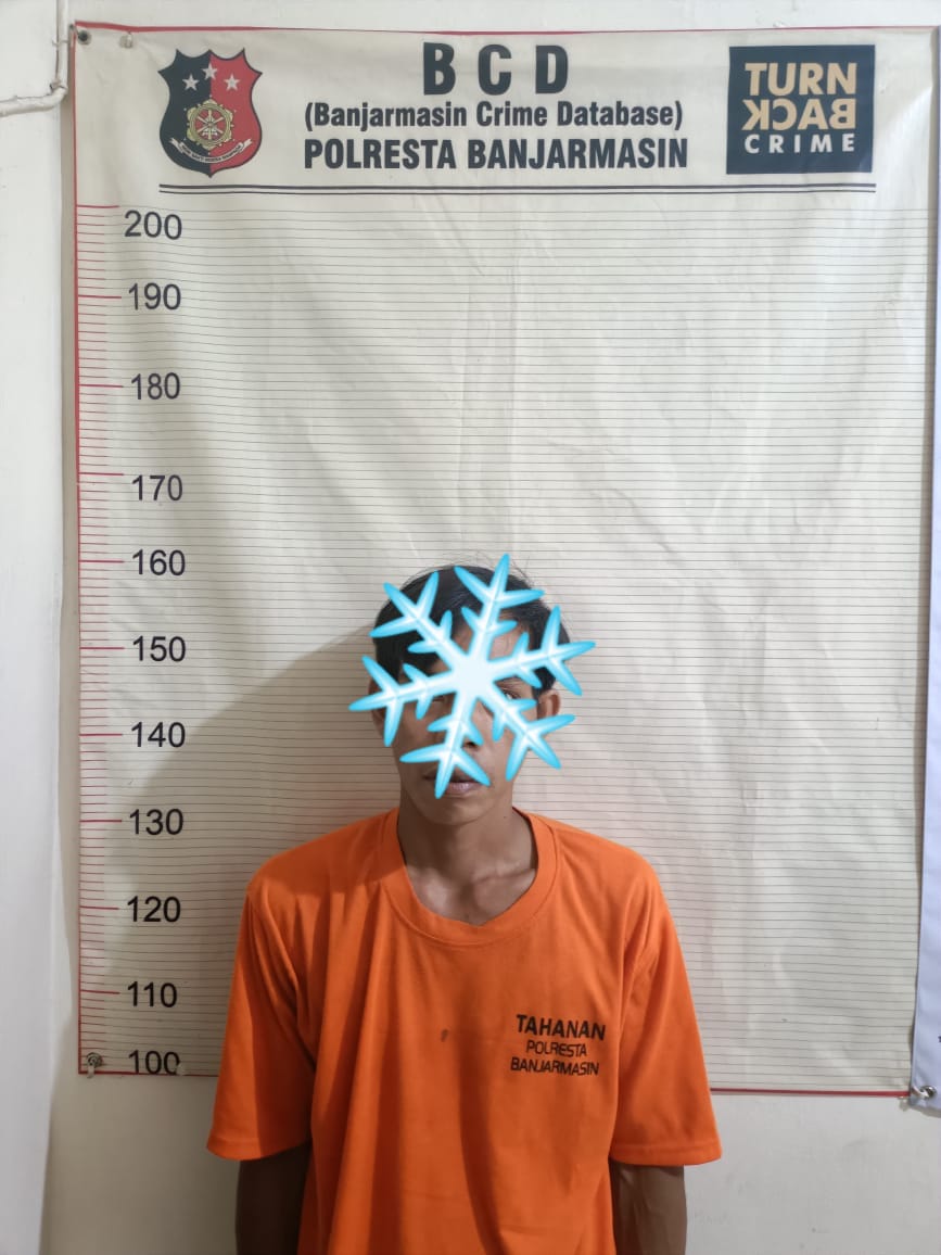 SUR Pelaku Pembacokan Di Banjarmasin Ditangkap Di Kandangan