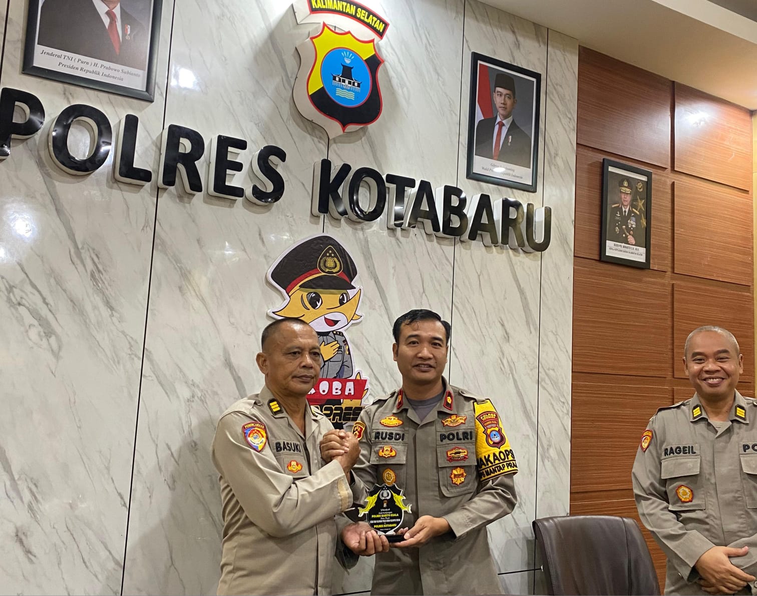 Polres Batola Studi Tiru Layanan Publik ke Polres Kotabaru