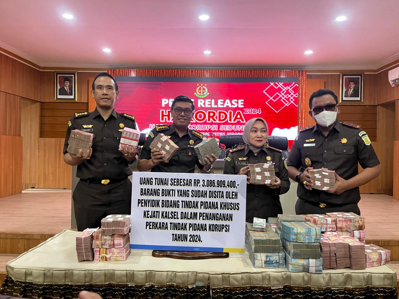 Tangani 31 Kasus Korupsi, Kejati Kalsel Selamatkan Uang Negara Rp18 Miliar