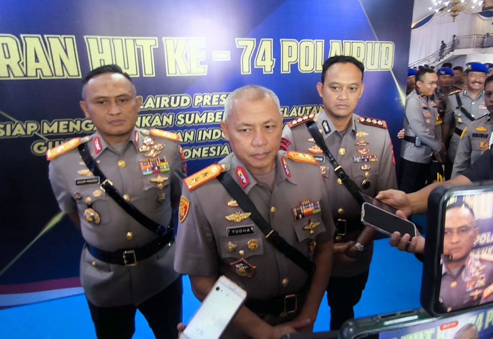 Kapolda Kalsel Atensi Ditpolairud Amankan Perairan dan Sumber Daya Laut